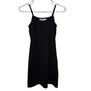 ✨️ Vintage Black Spahetti Strap Slip Dress